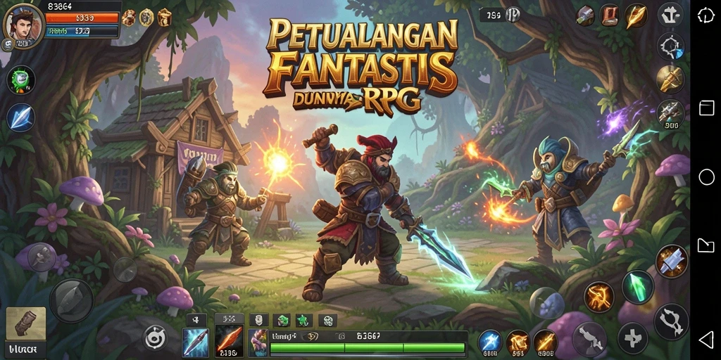 Tampilan gameplay 8364 yang menegangkan dan menarik.