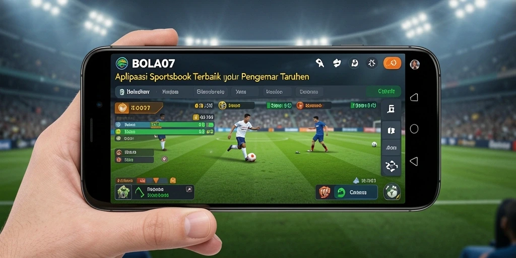 Tampilan antarmuka BOLA07 yang menarik dan informatif.