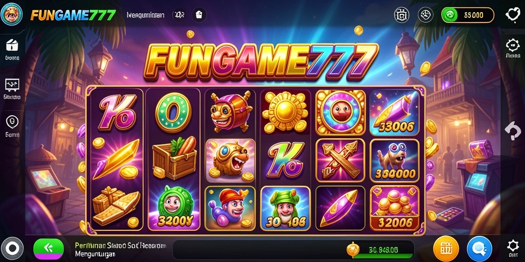 Gameplay FUNGAME777 yang mengasyikkan dan penuh warna.