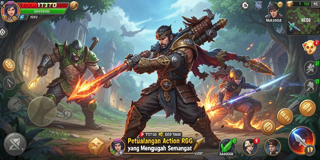 Gameplay mendebarkan dalam dunia fantasi TOP1TOTO.